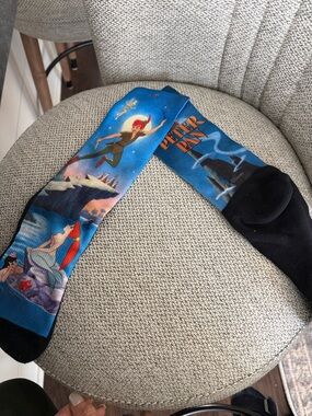 Disney Peter Pan Crew Socks in Blue and Black